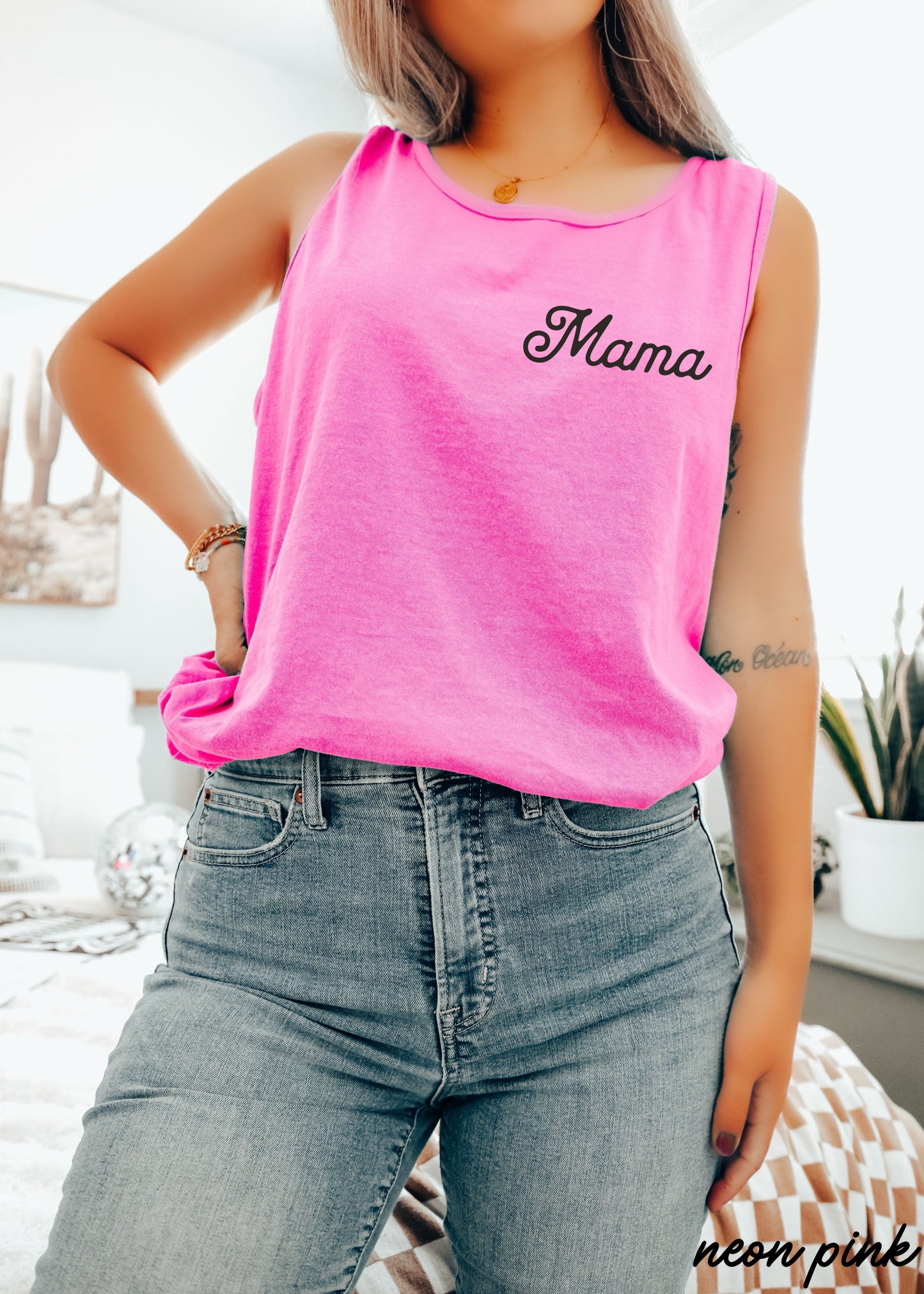 Mama Pocket Tank *5 Colors (S-3X)
