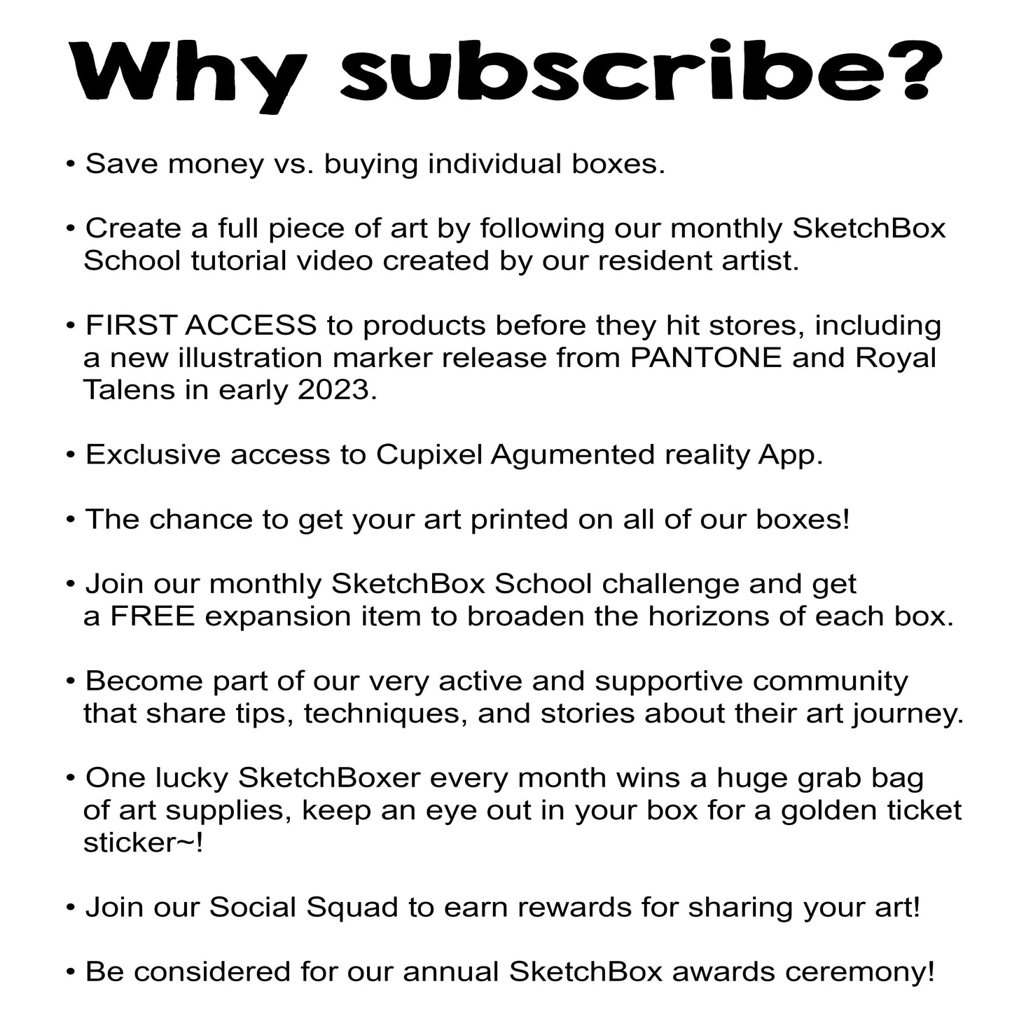 Basic SketchBox Subscription