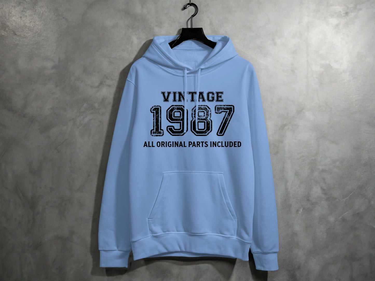 Vintage 1987 All Original Parts Included Design Hoodie