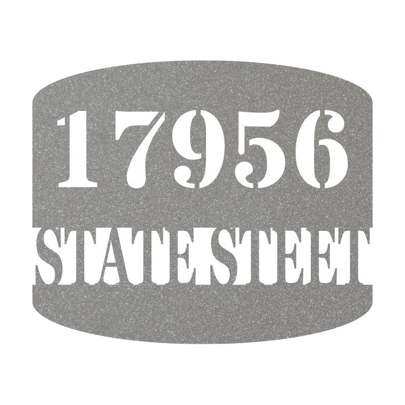 Address Number Plaque