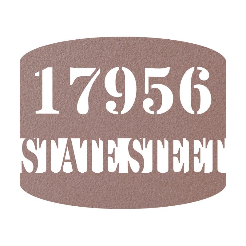 Address Number Plaque