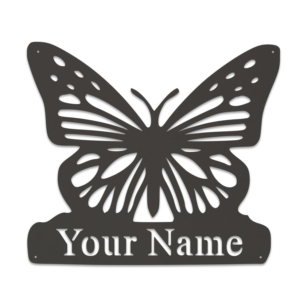 Butterfly Welcoming Monogram