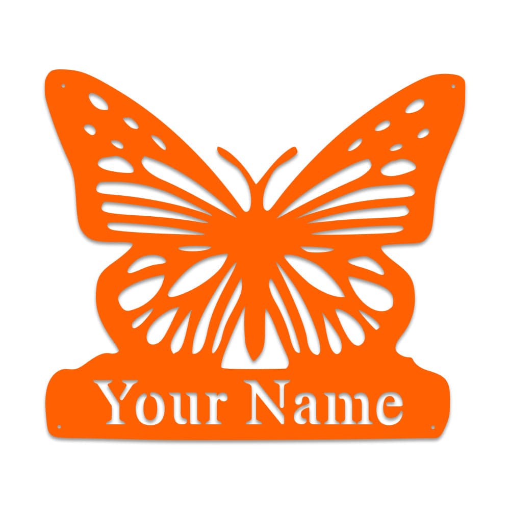 Butterfly Welcoming Monogram