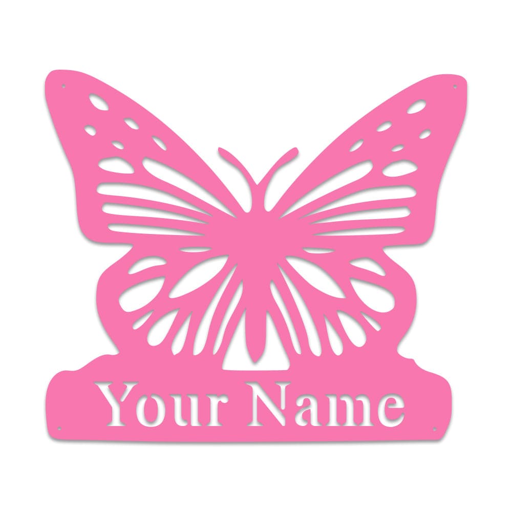 Butterfly Welcoming Monogram
