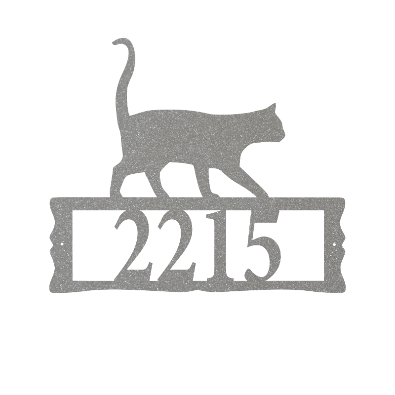 Cat Address Sign