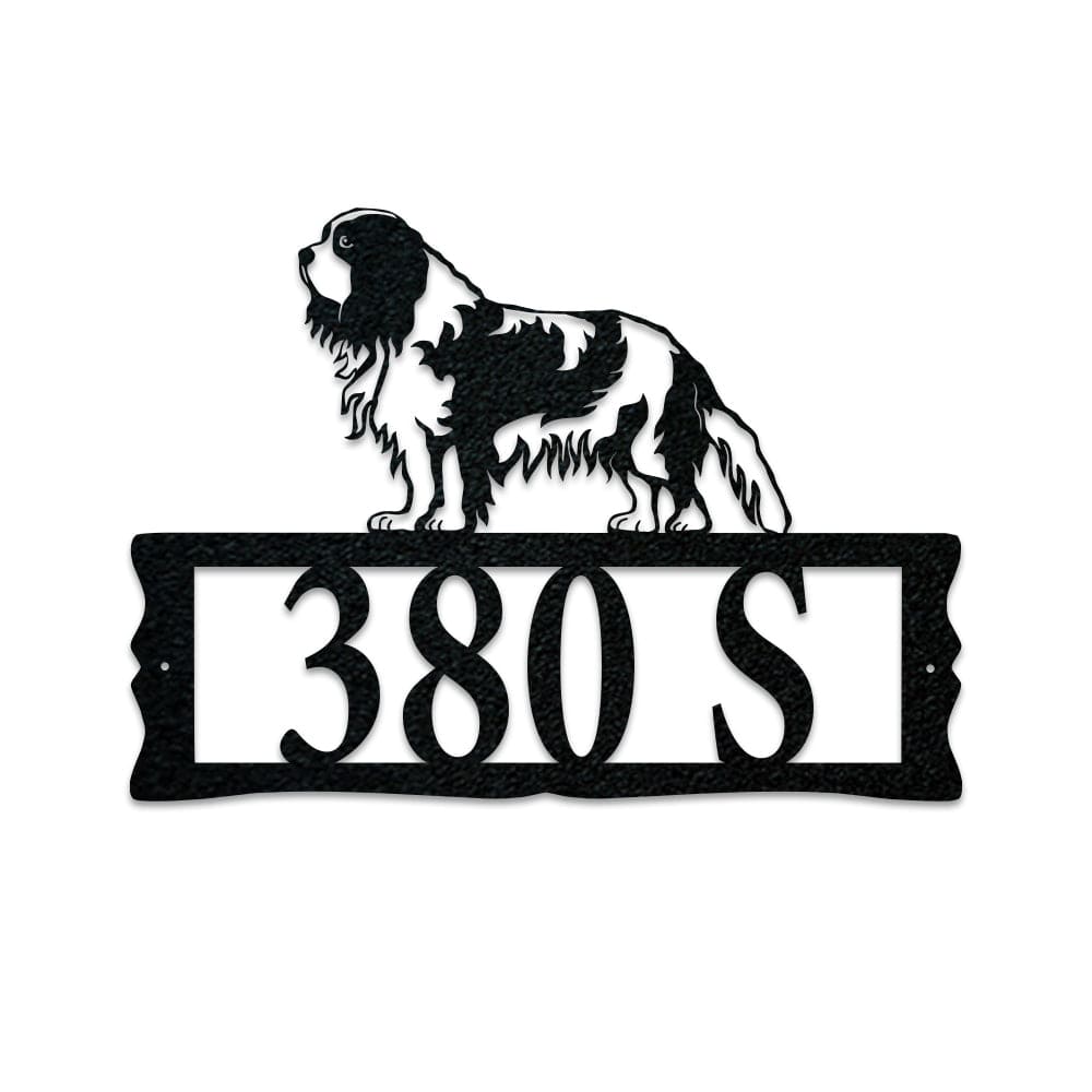 Cavalier King Charles - Address Sign