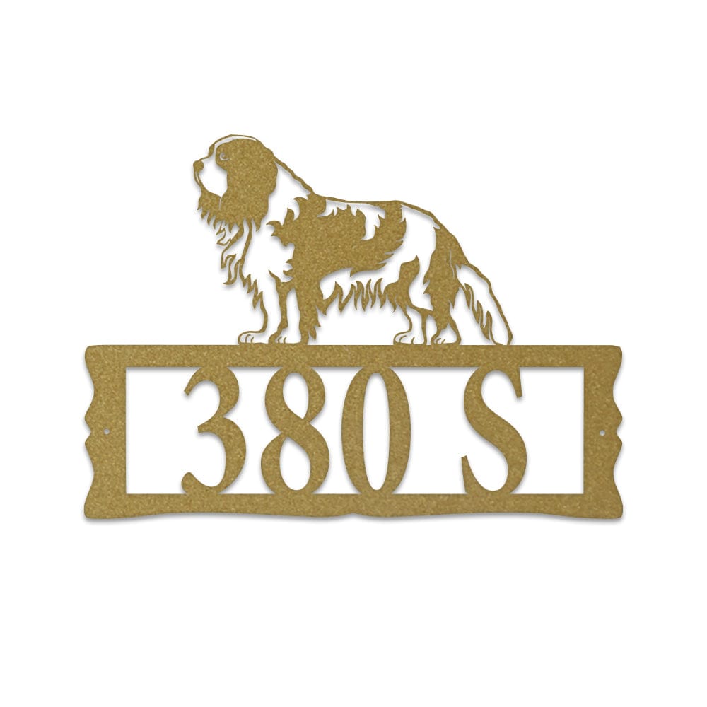Cavalier King Charles - Address Sign