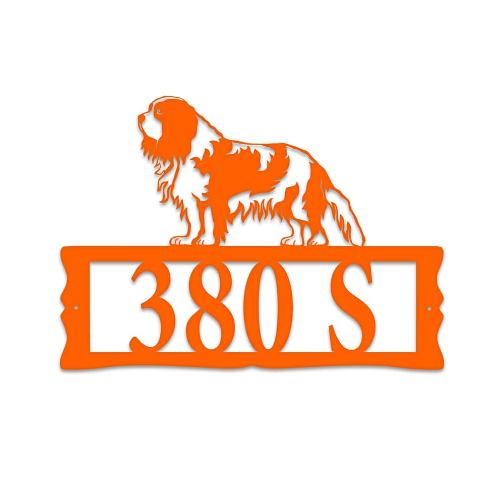 Cavalier King Charles - Address Sign