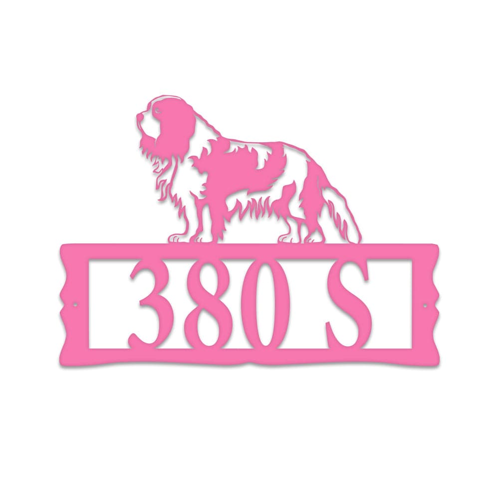 Cavalier King Charles - Address Sign