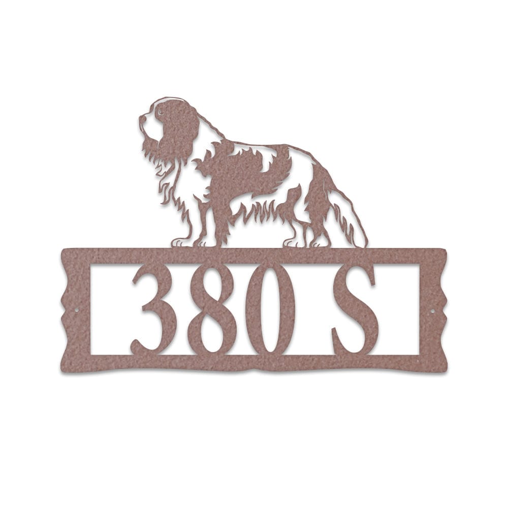 Cavalier King Charles - Address Sign