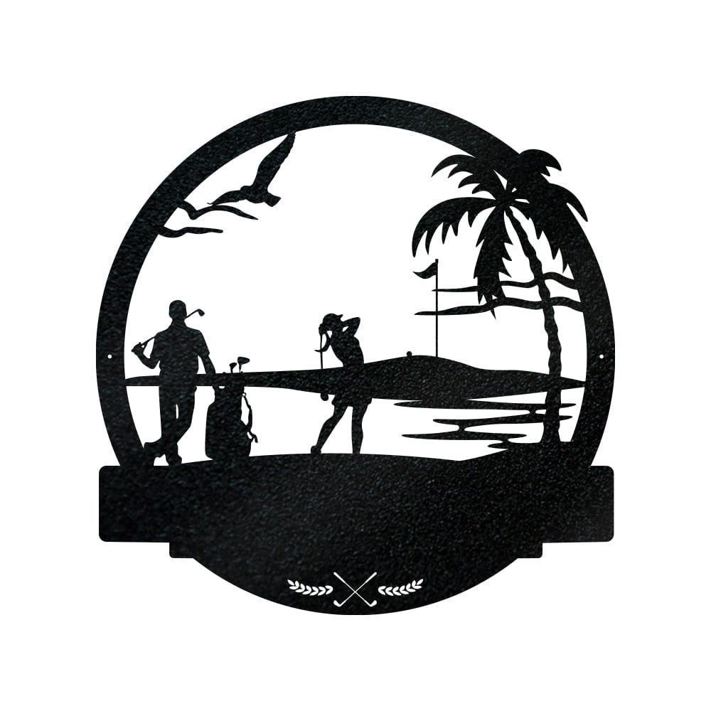 Couples Golf Monogram