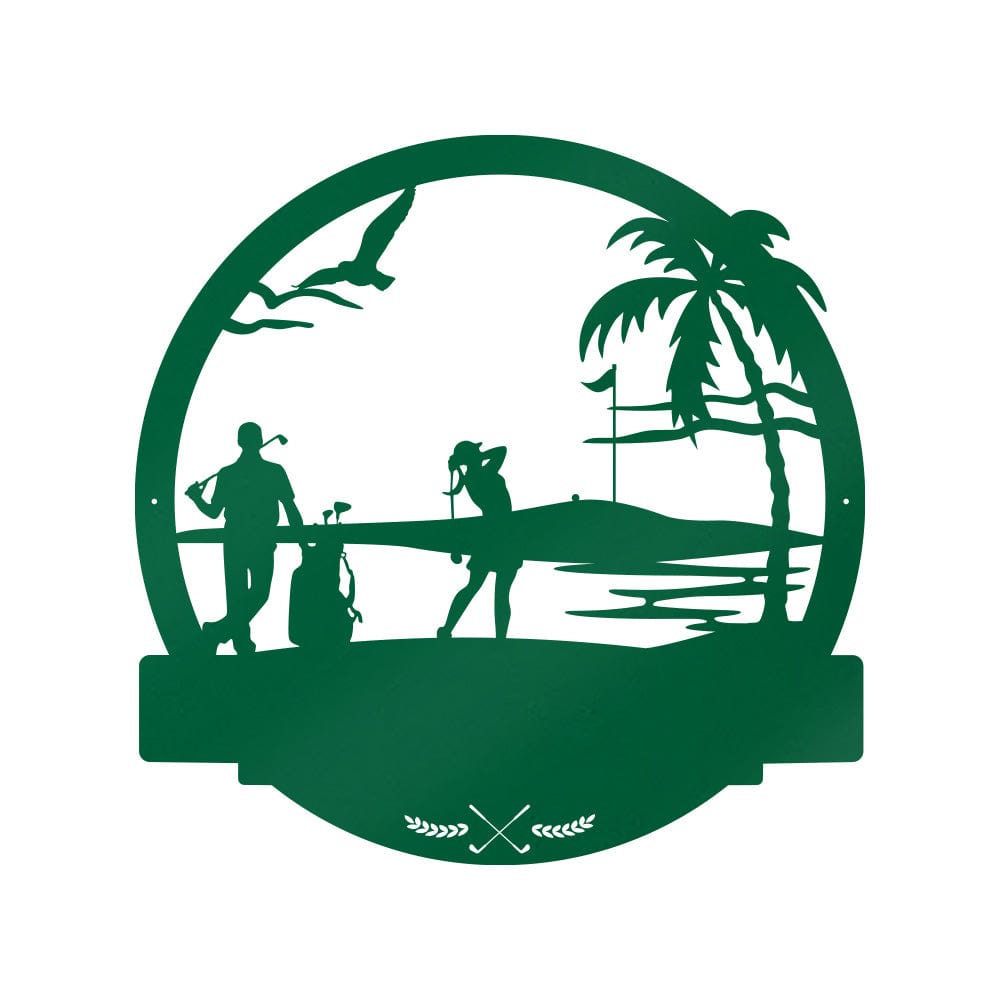 Couples Golf Monogram