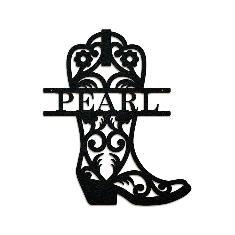 Cowboy Boot Monogram