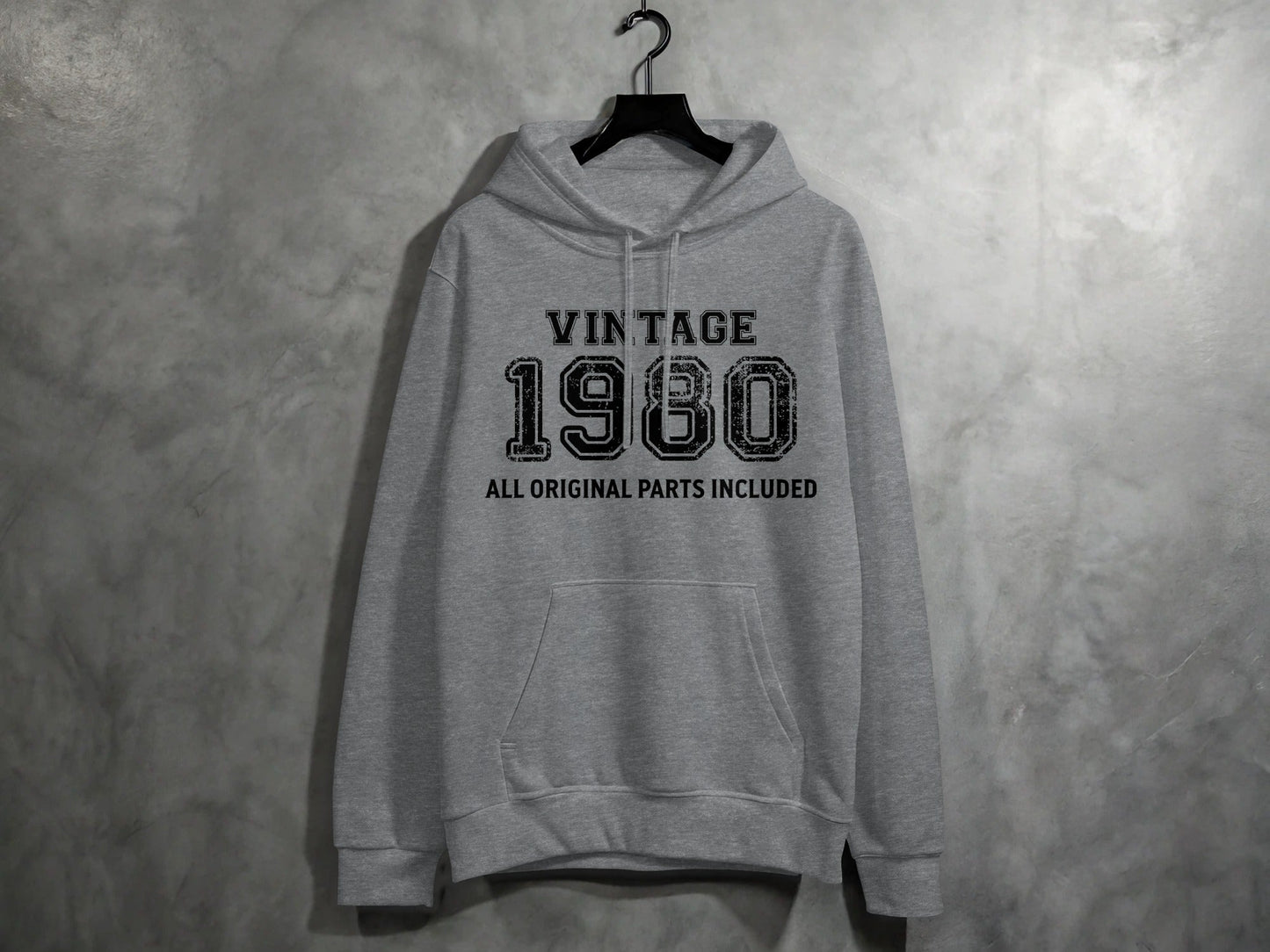 Vintage 1980 All Original Parts Included Graphic Hoodie