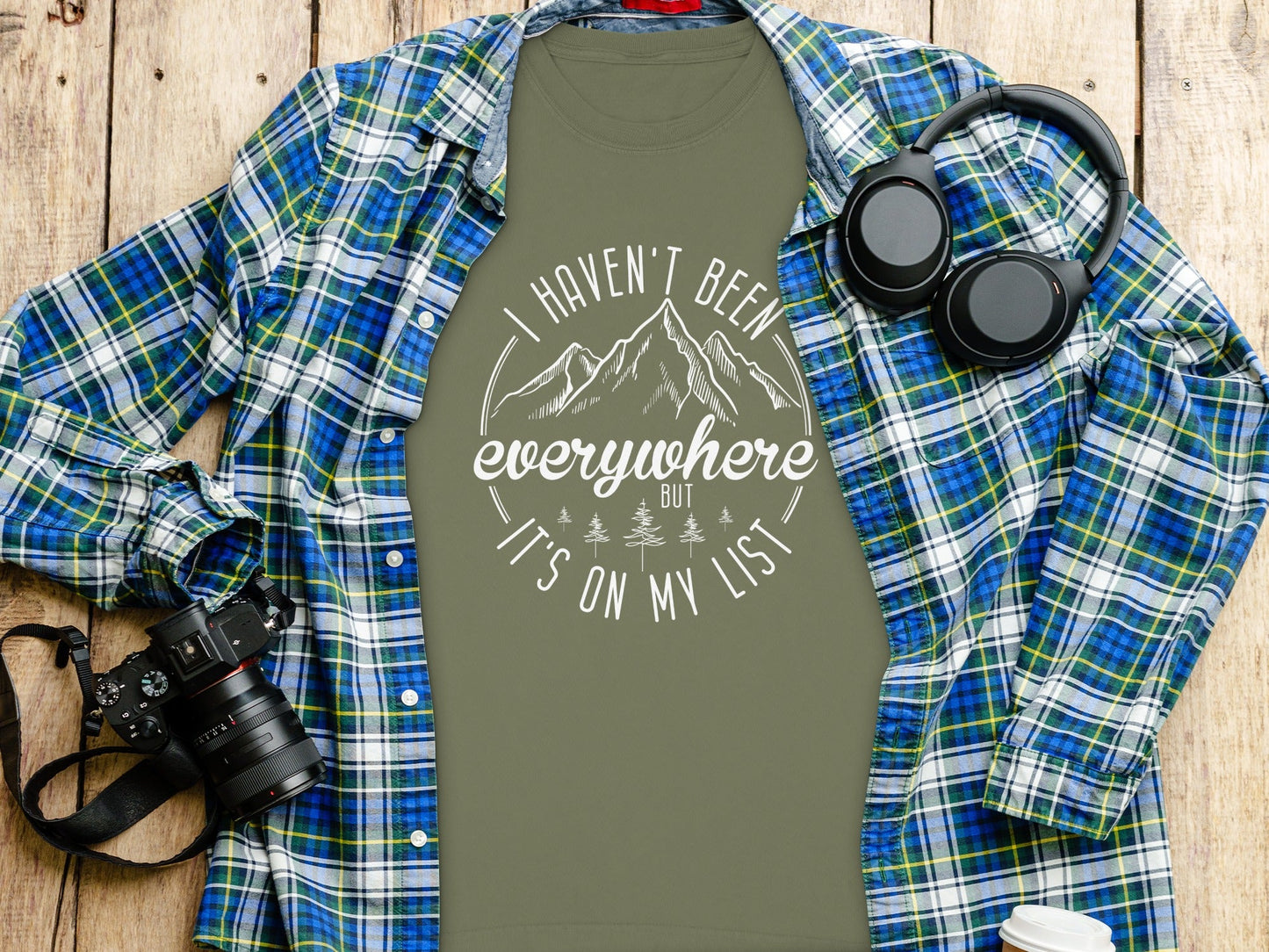 I Haven't Been Everywhere But It's On My List Long Sleeve T-Shirt