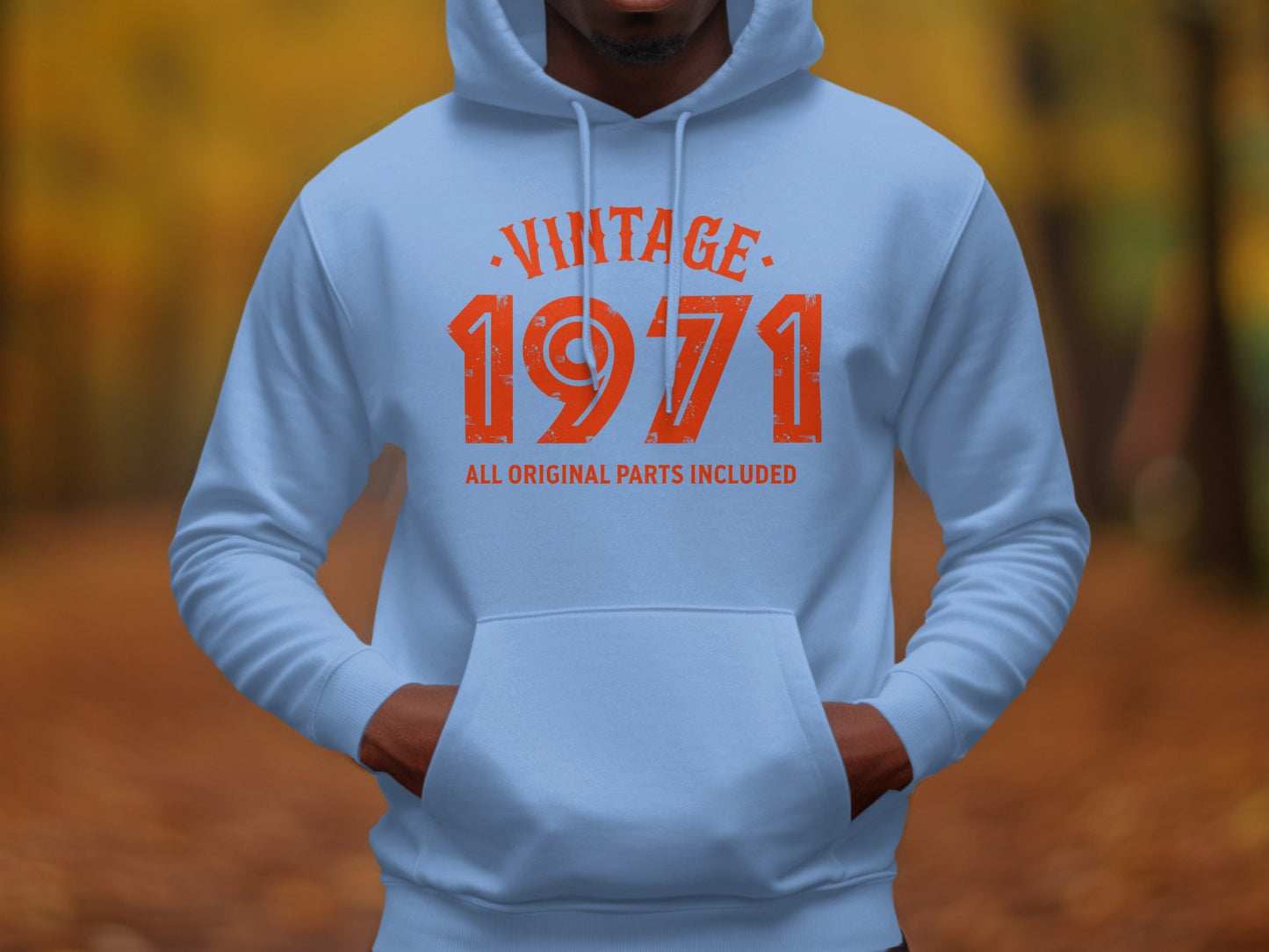 Vintage All Original Parts Included 1971 Birthday Hoodie