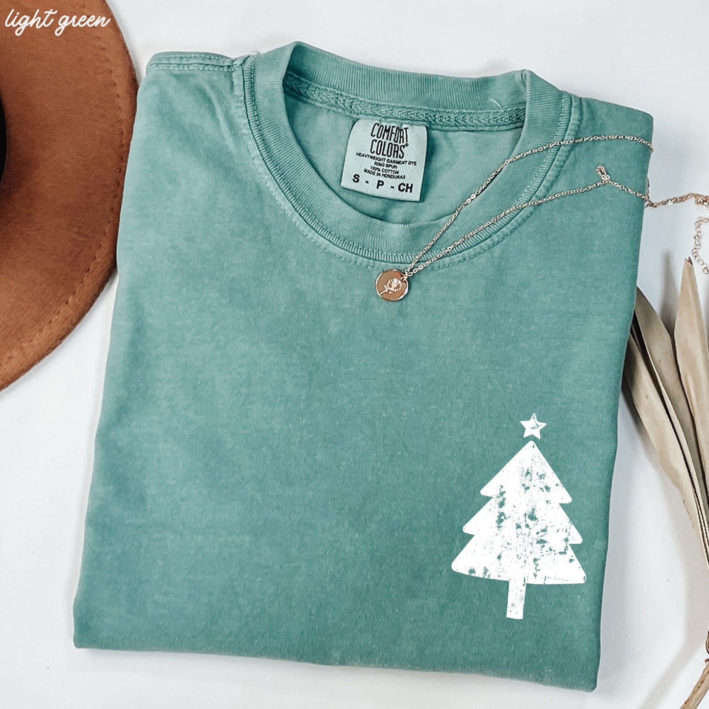 Xmas Tree Pocket Tee *7 Colors (S-3X)