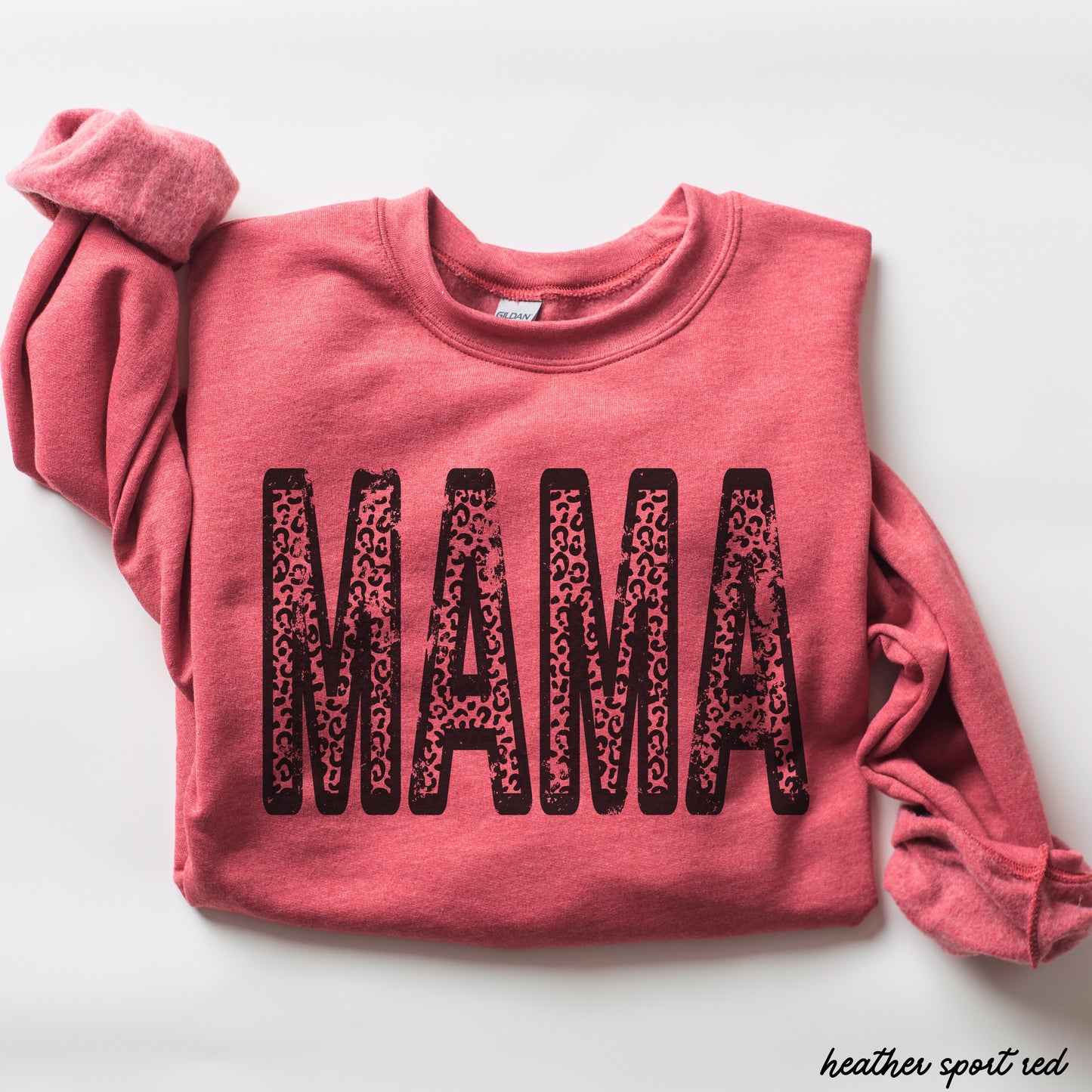 Leopard Mama Sweatshirt *8 Colors (S-3X)