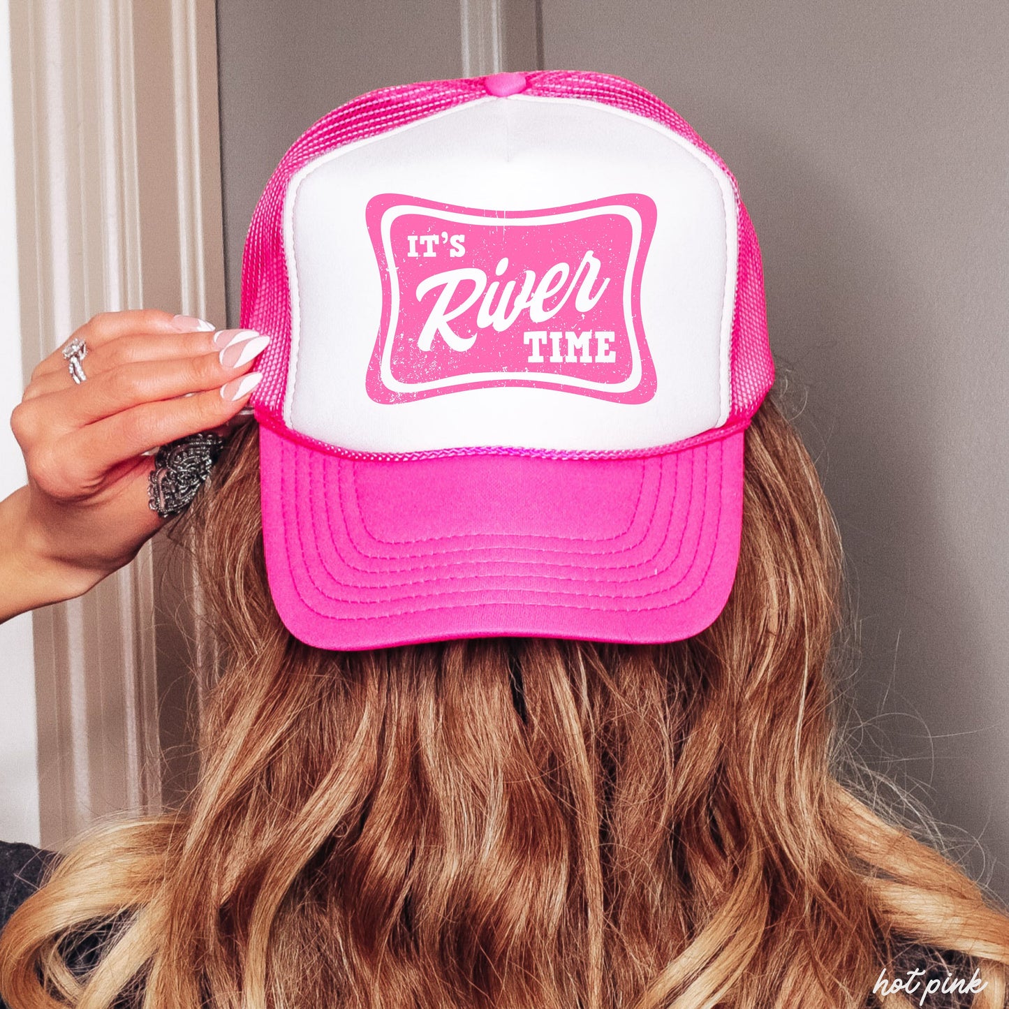 It's River Time Trucker Hat *9 COLORS