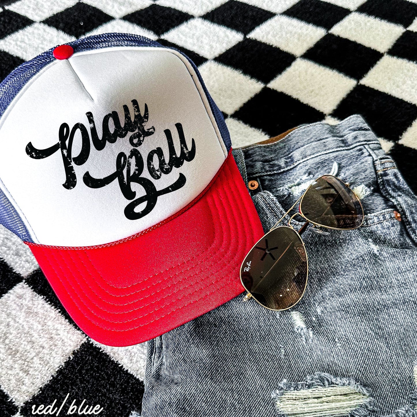 Play Ball Trucker Hat *12 Colors