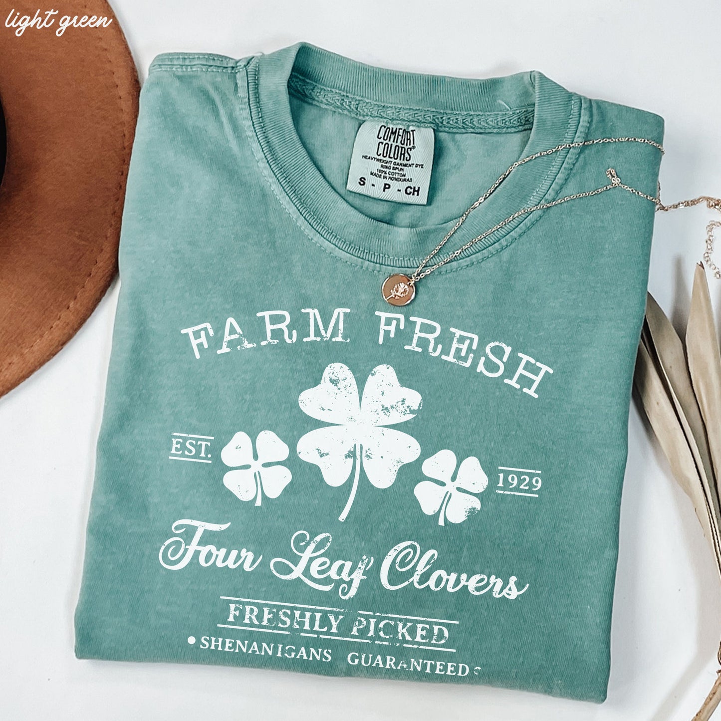 Farm Fresh Clovers Comfort Colors Tee *5 Colors (S-3X)