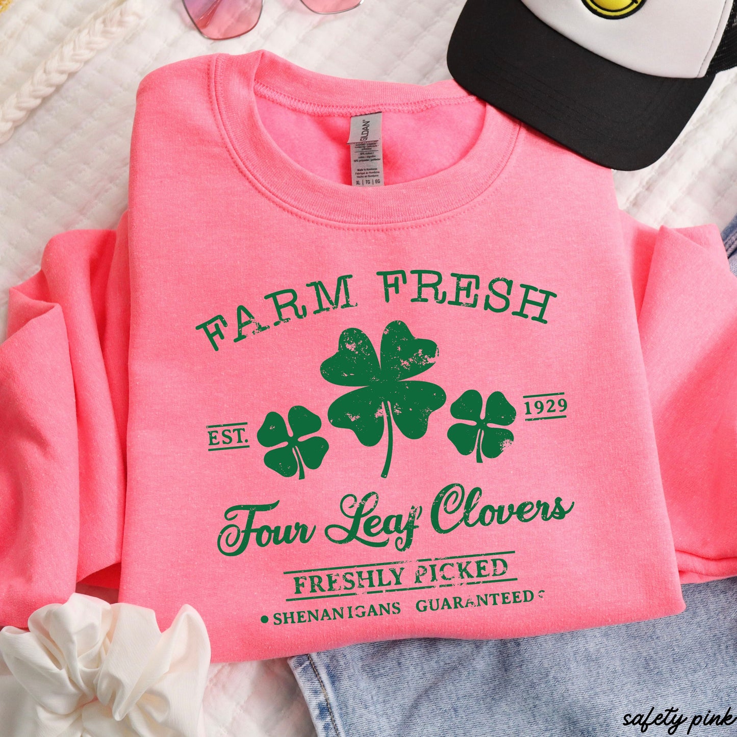 Farm Fresh Clovers Sweatshirt *6 Colors (S-3X)