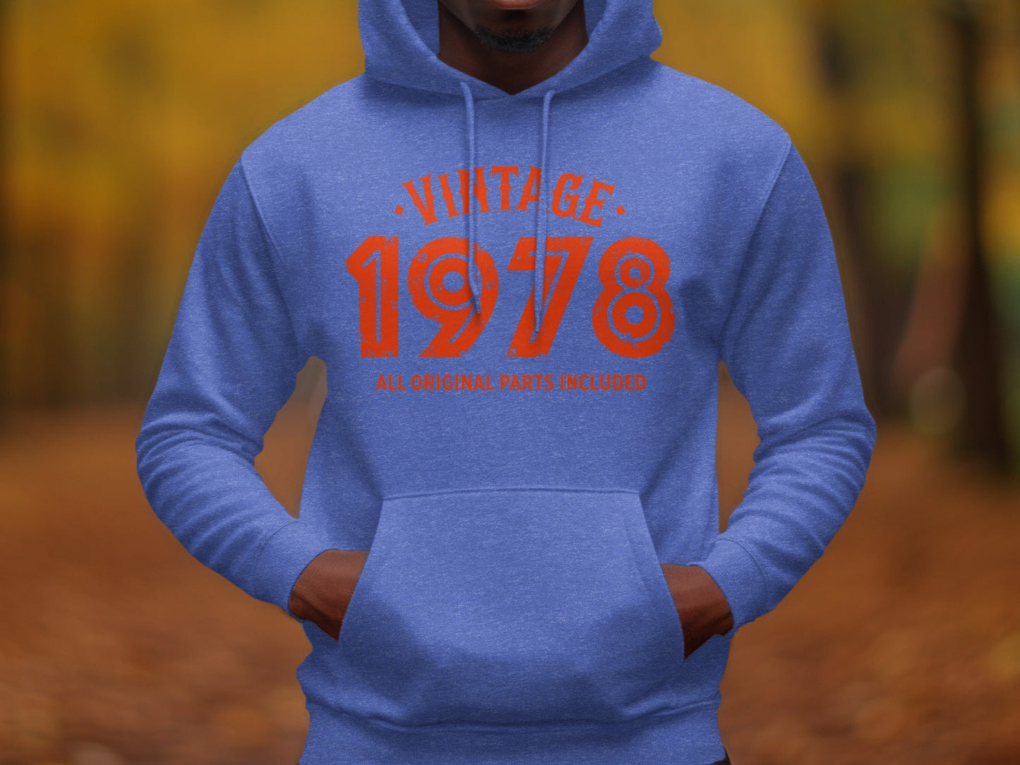 Vintage 1978 All Original Parts Included Design Hoodie