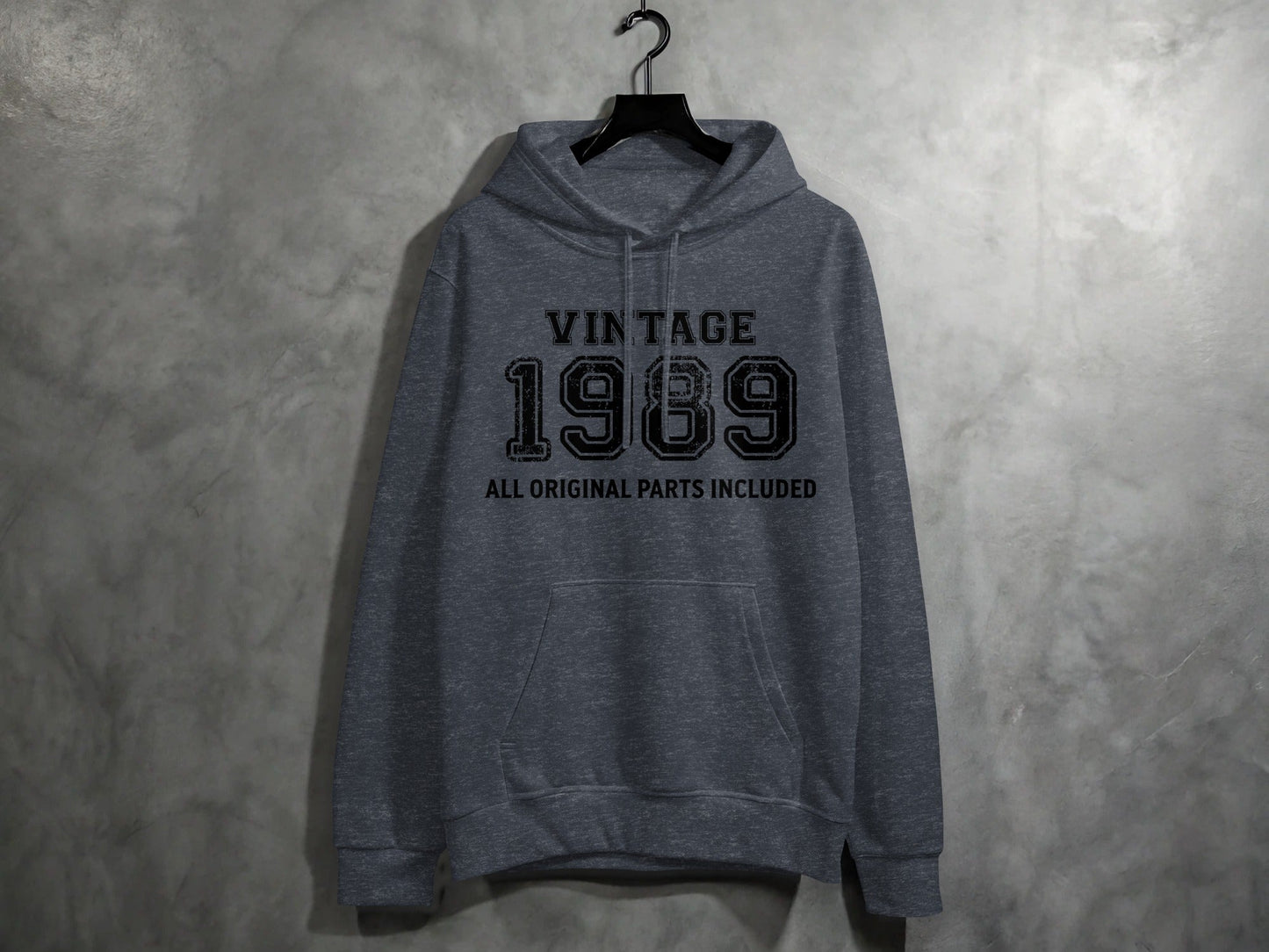 Vintage Style 1989 All Original Parts Included Hoodie