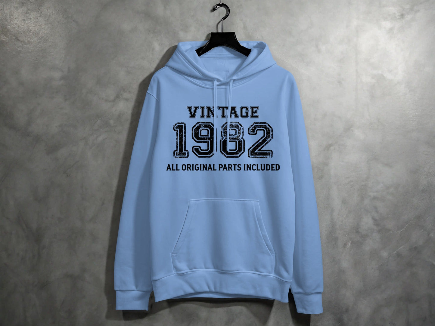 Vintage All Original Parts Included Since 1982 Birthday Hoodie