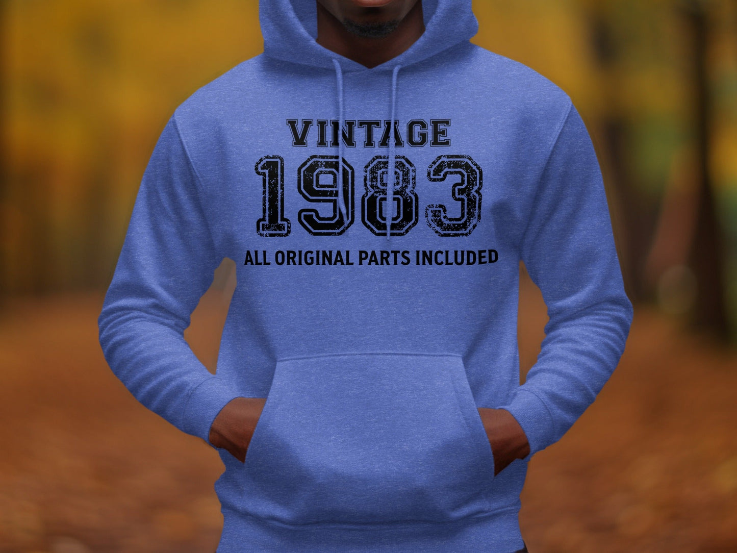 Vintage 1983 All Original Parts Included Birthday Gift Hoodie