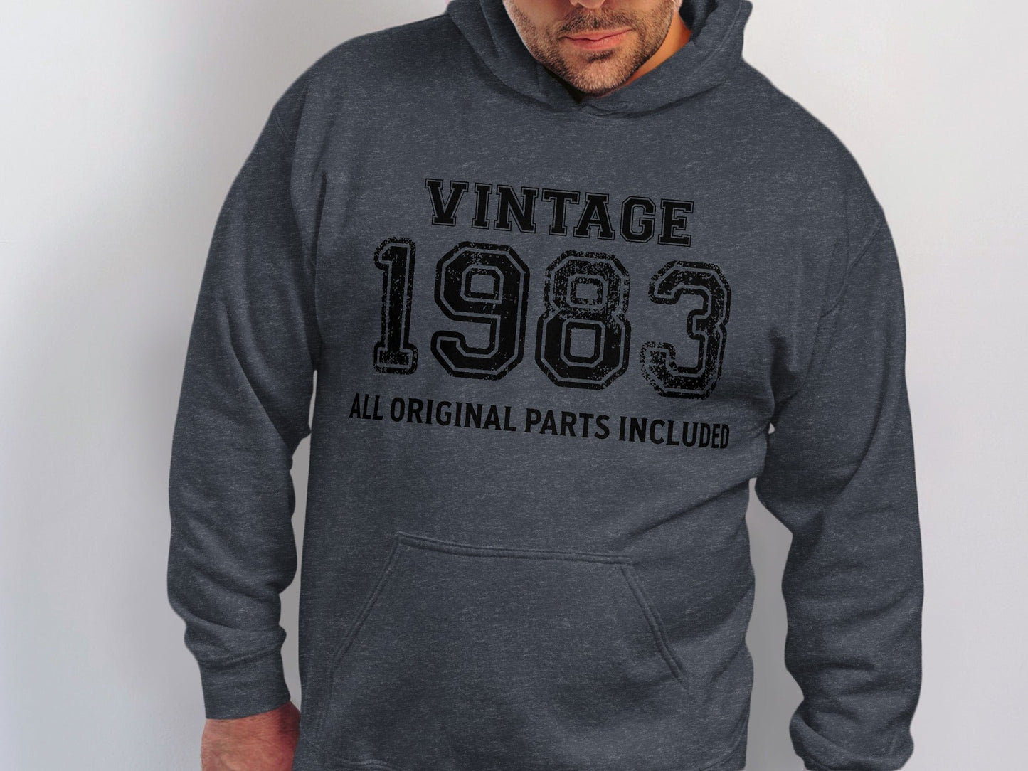Vintage 1983 All Original Parts Included Birthday Gift Hoodie