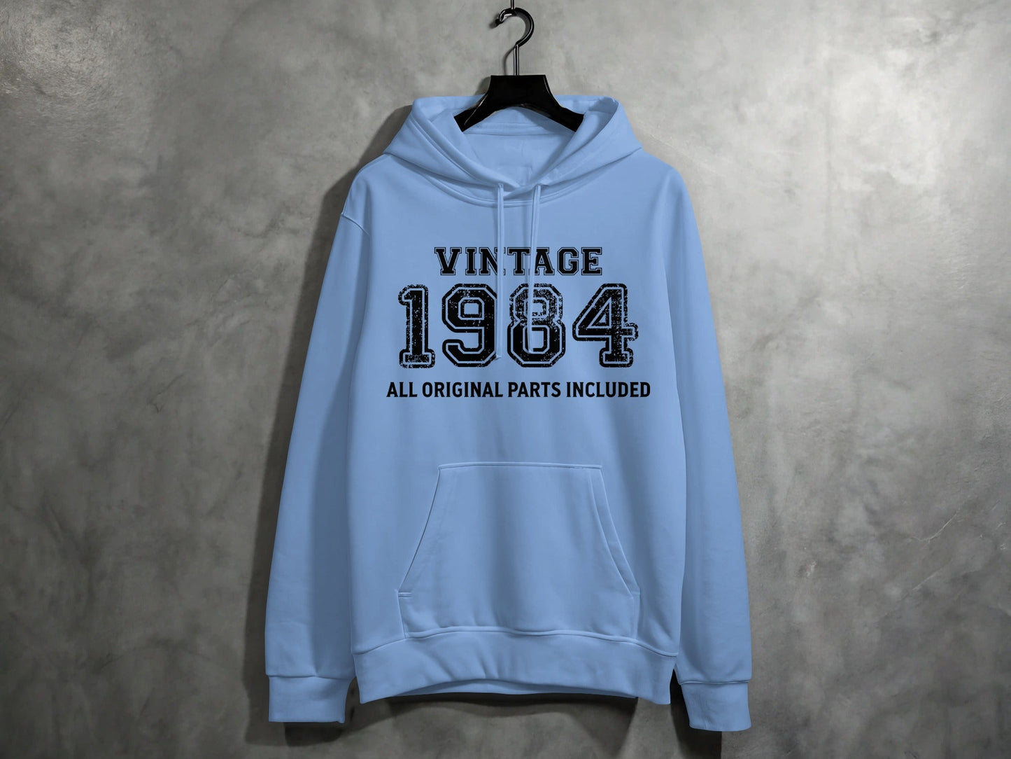 Vintage 1984 All Original Parts Included Design Hoodie