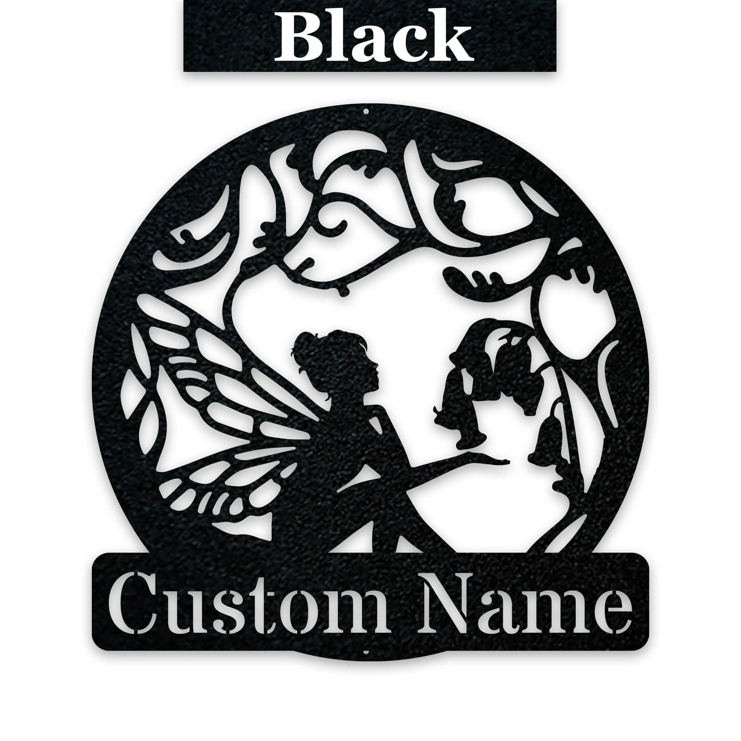 Fairy Garden Customizable Metal Sign