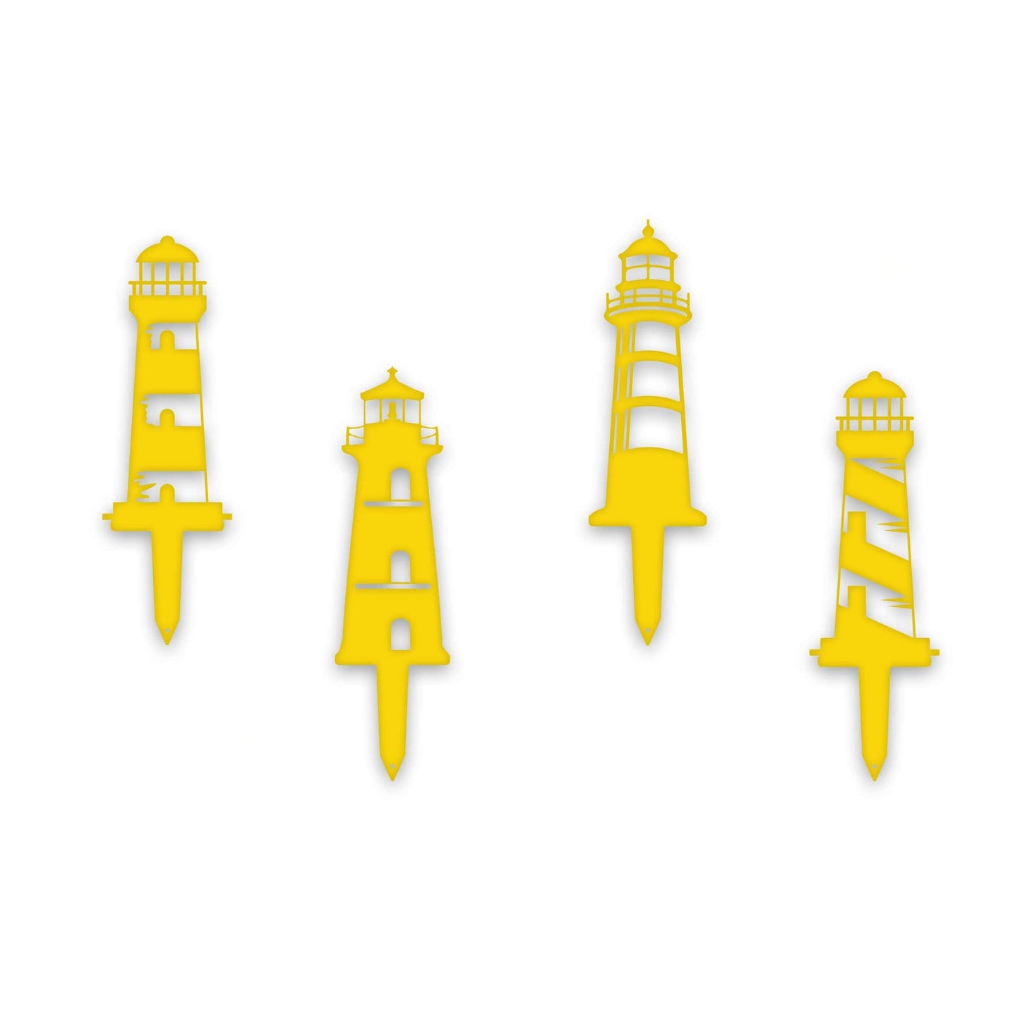 Garden Stake Set of 4 Lighthouses