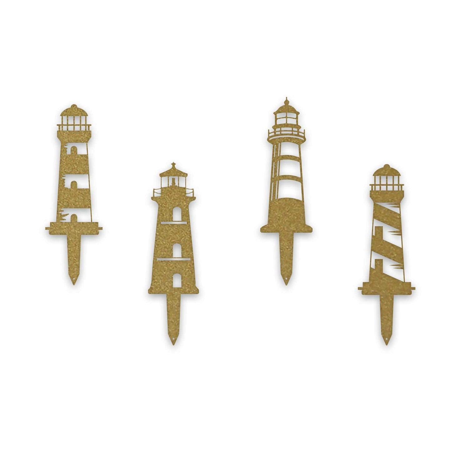 Garden Stake Set of 4 Lighthouses