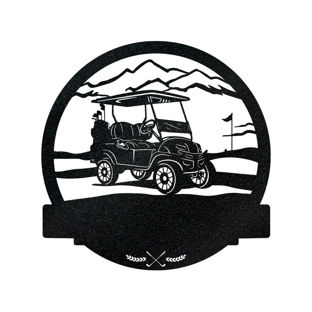 Golf Cart Monogram