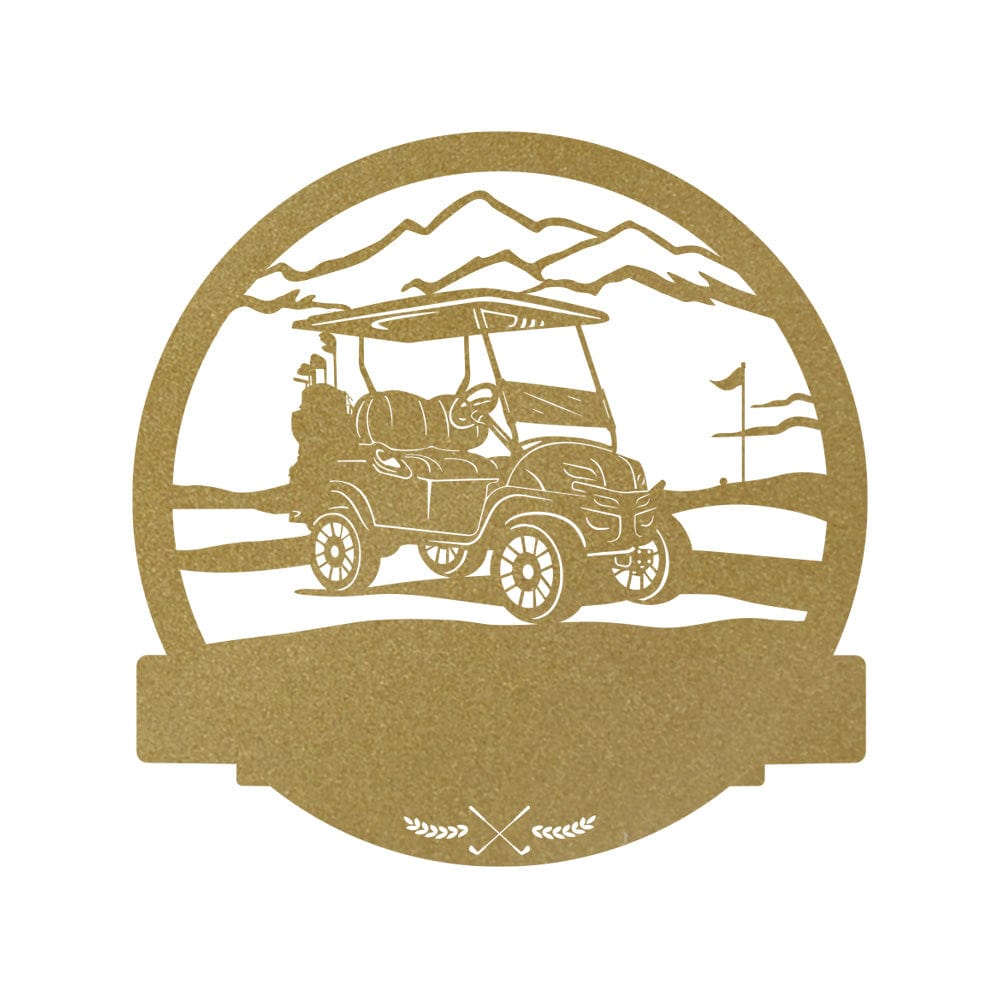 Golf Cart Monogram