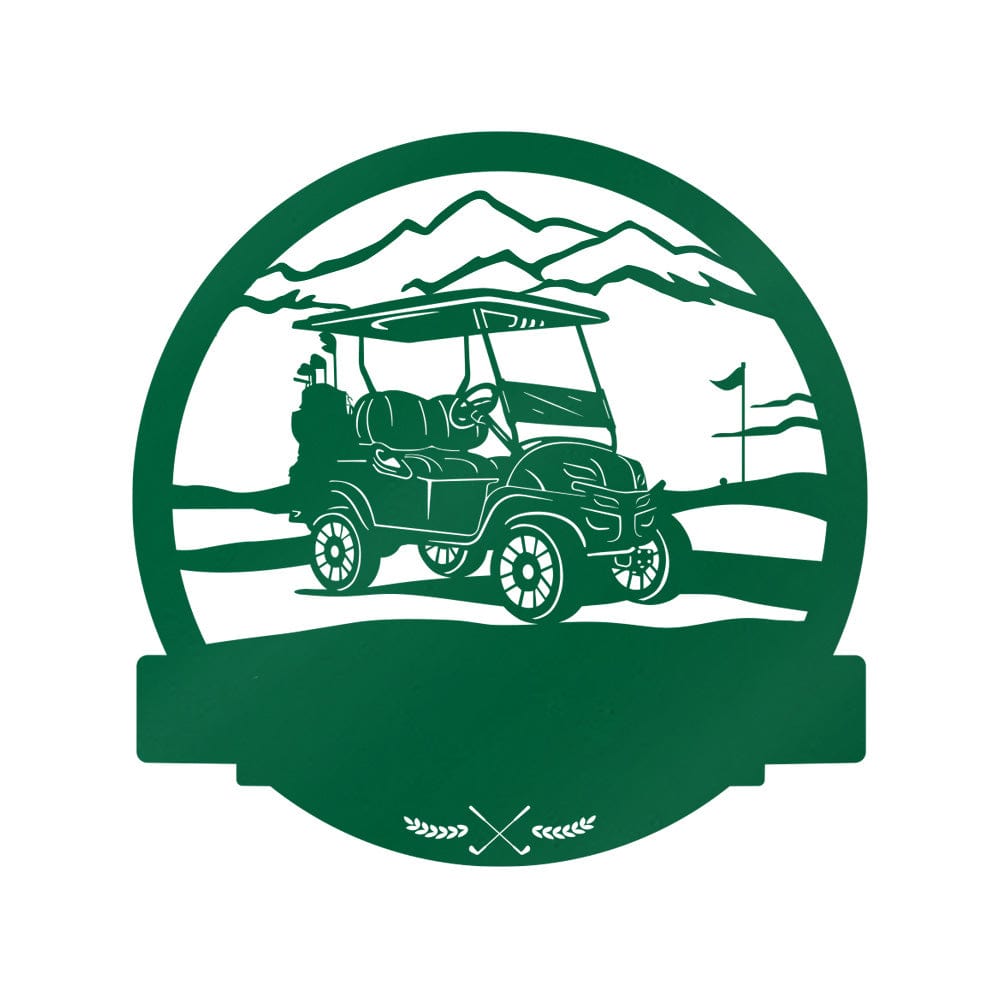 Golf Cart Monogram