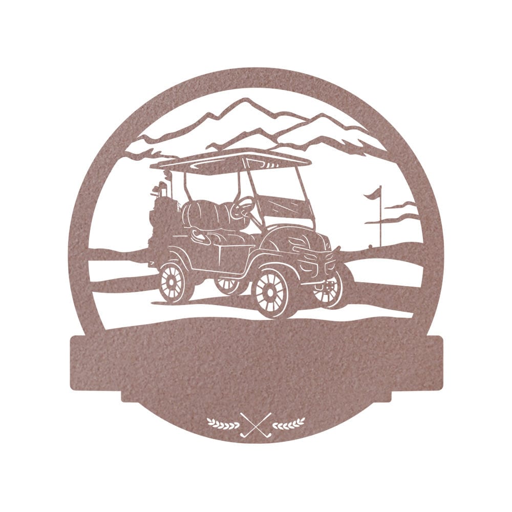 Golf Cart Monogram