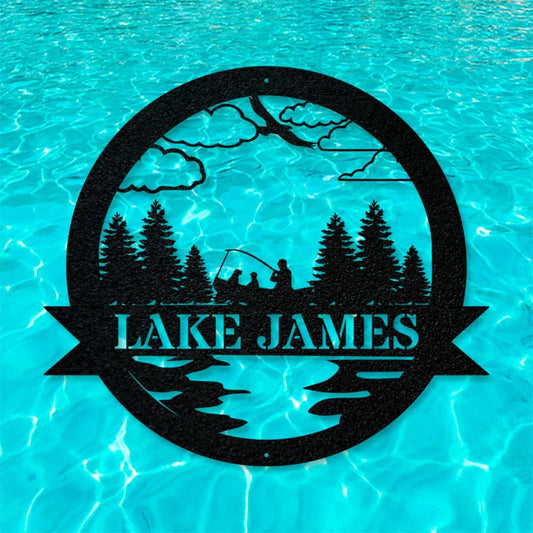Great Outdoor Fishing Boat Monogram