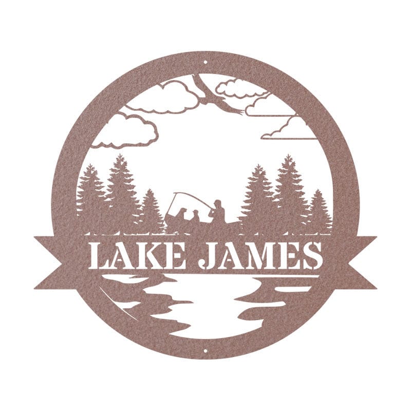 Great Outdoor Fishing Boat Monogram