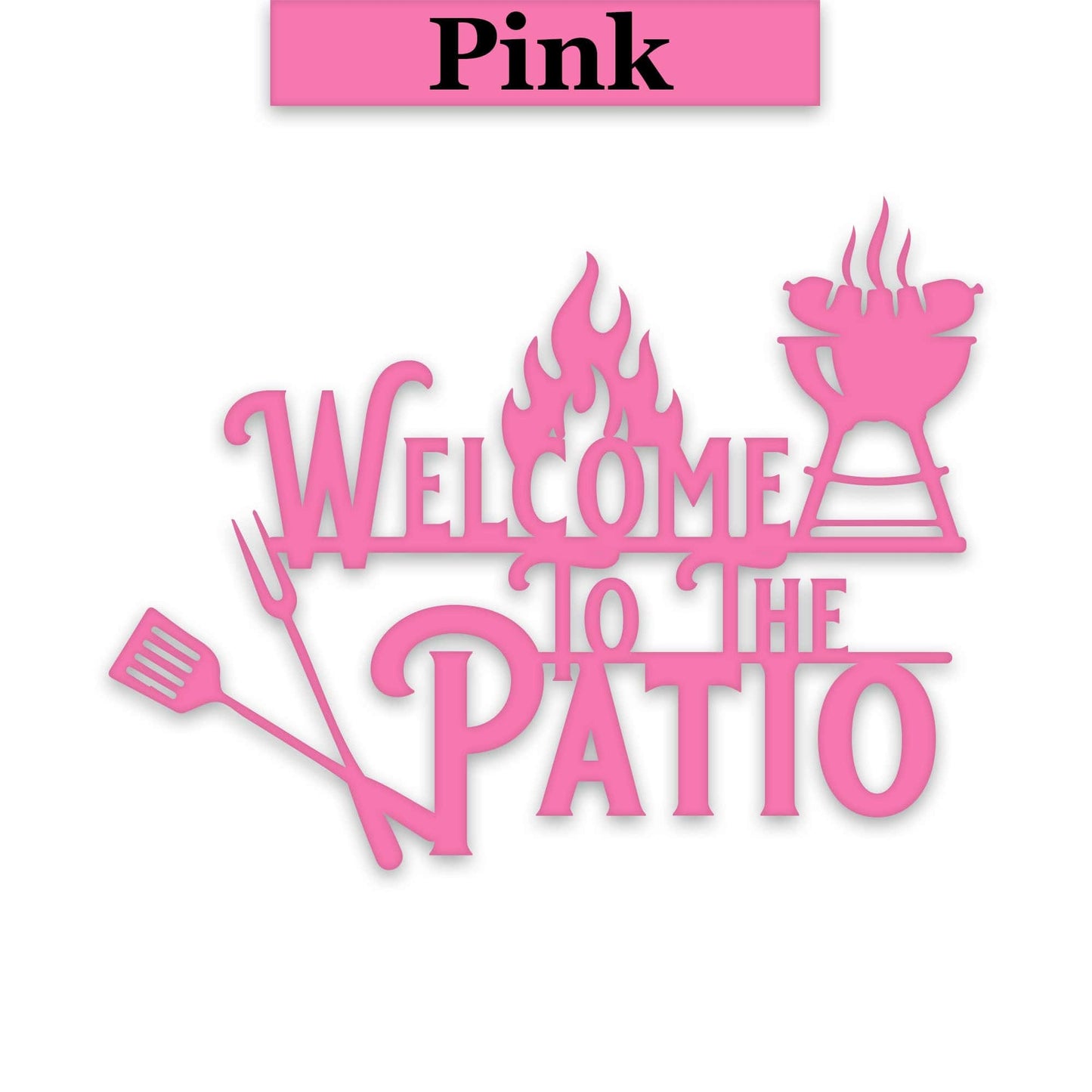 Grill Master- Welcome To The Patio Metal Sign