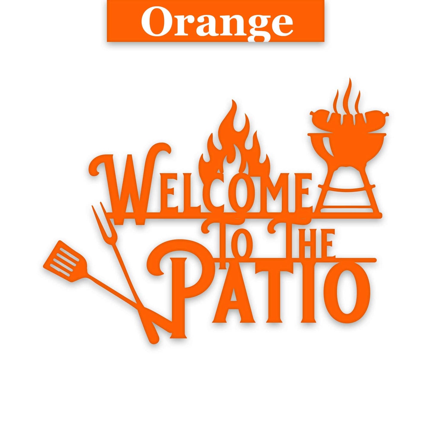 Grill Master- Welcome To The Patio Metal Sign