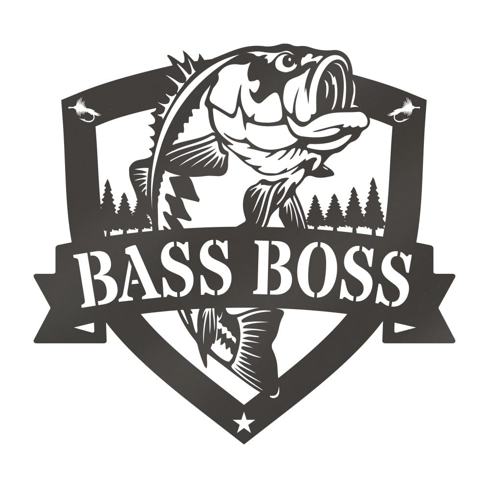 Largemouth Bass Monogram