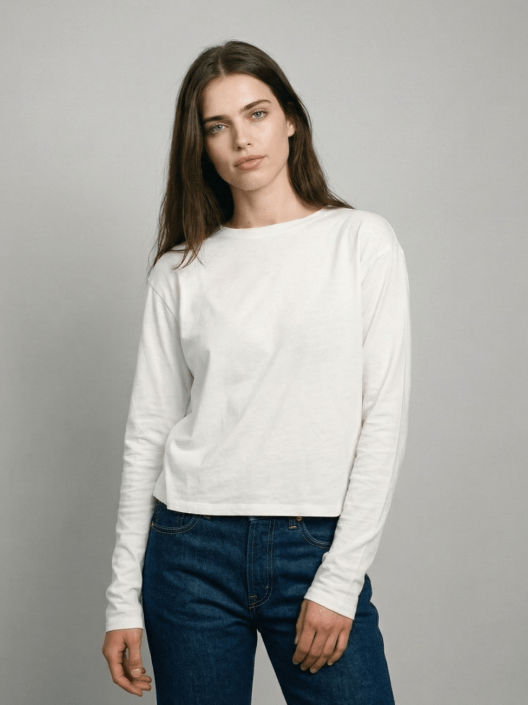 Long Sleeve Boxy Tee