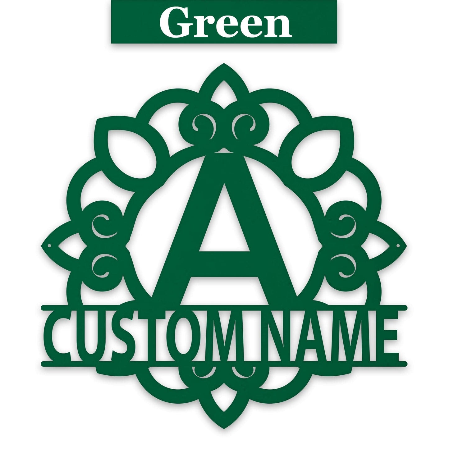 Ornate Border Alphabet Style 1