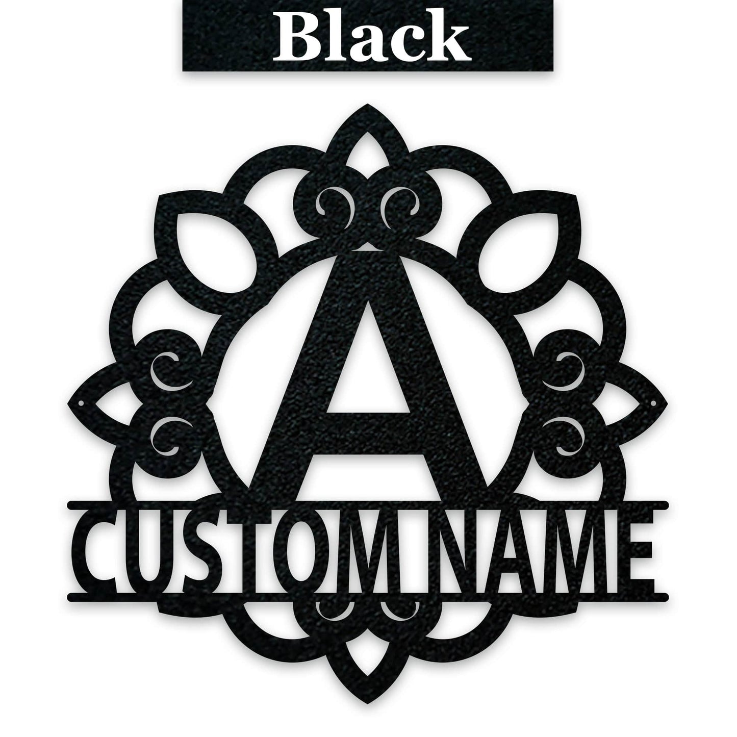 Ornate Border Alphabet Style 1