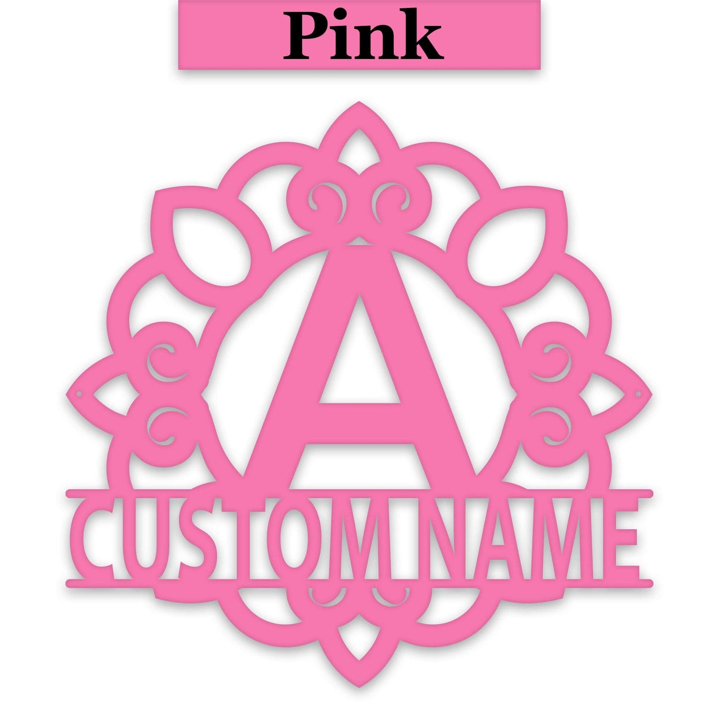 Ornate Border Alphabet Style 1