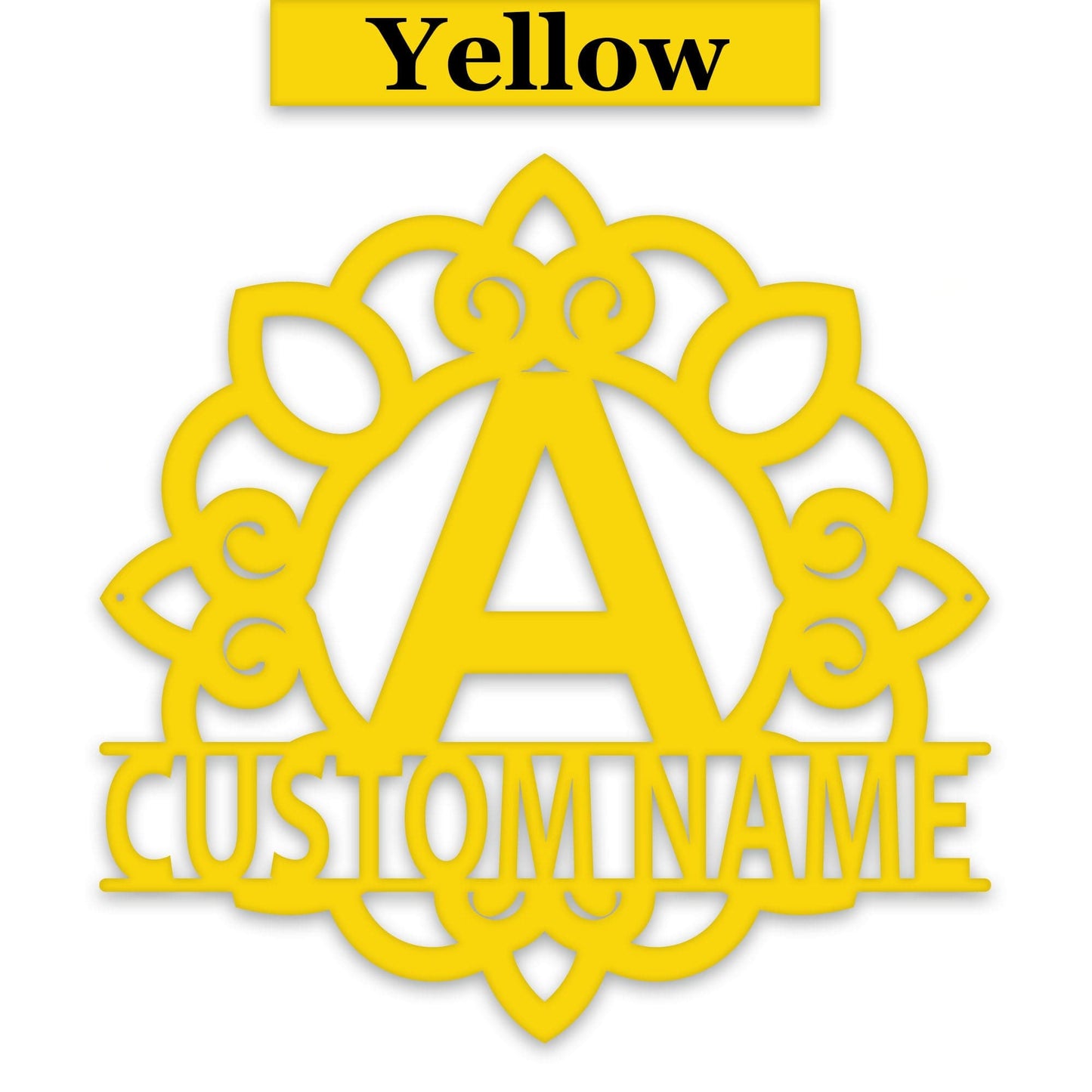 Ornate Border Alphabet Style 1