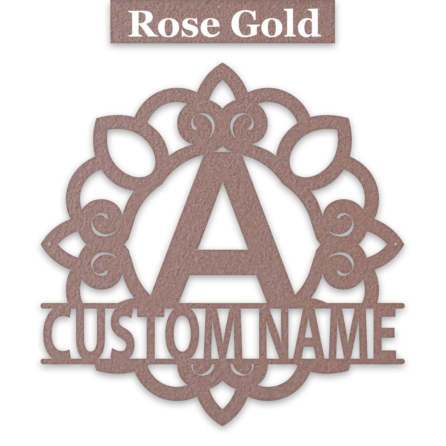 Ornate Border Alphabet Style 1